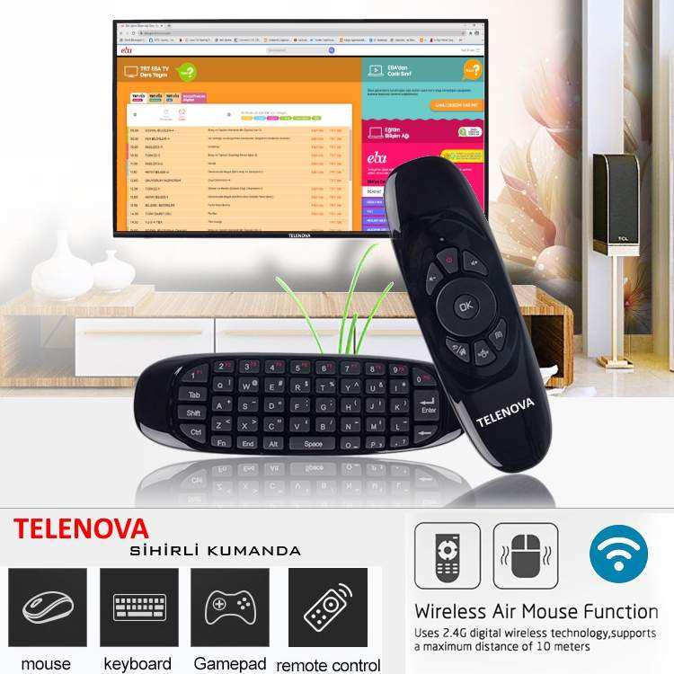 Telenova 58U9001 58 (147 Ekran) 4K Dahili Uydu Alıcılı Android 9.0 Smart TV
